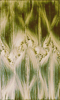 Dirk Hofacker Papierobjekt gruen