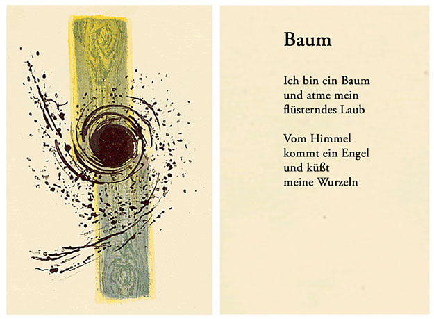 Rose Auslaender Dirk Hofacker Baum Lithographiezyklus